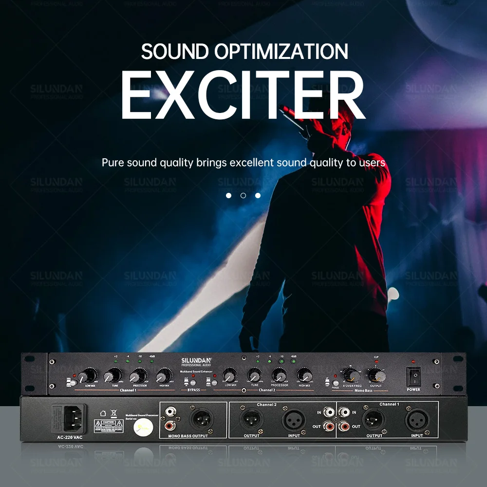 Ip100 Professional Vocal Optimize Exciter Front Effector Audio
