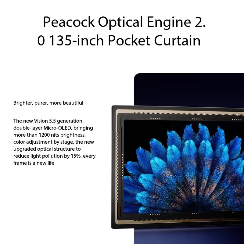 RayNeo Air 3S Pro AR Glasses 135 inch Screen Display 3D HD Private