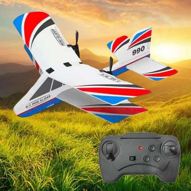 Grande drop-resistant avião de controle remoto brinquedo das