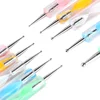Arte Clavo 5pcs Professional Drawing Nail Pen Nail Art Pen 2 Way Dotting Pen Set For UV Gel Nail Painting Brush Rhinestones Tool 4