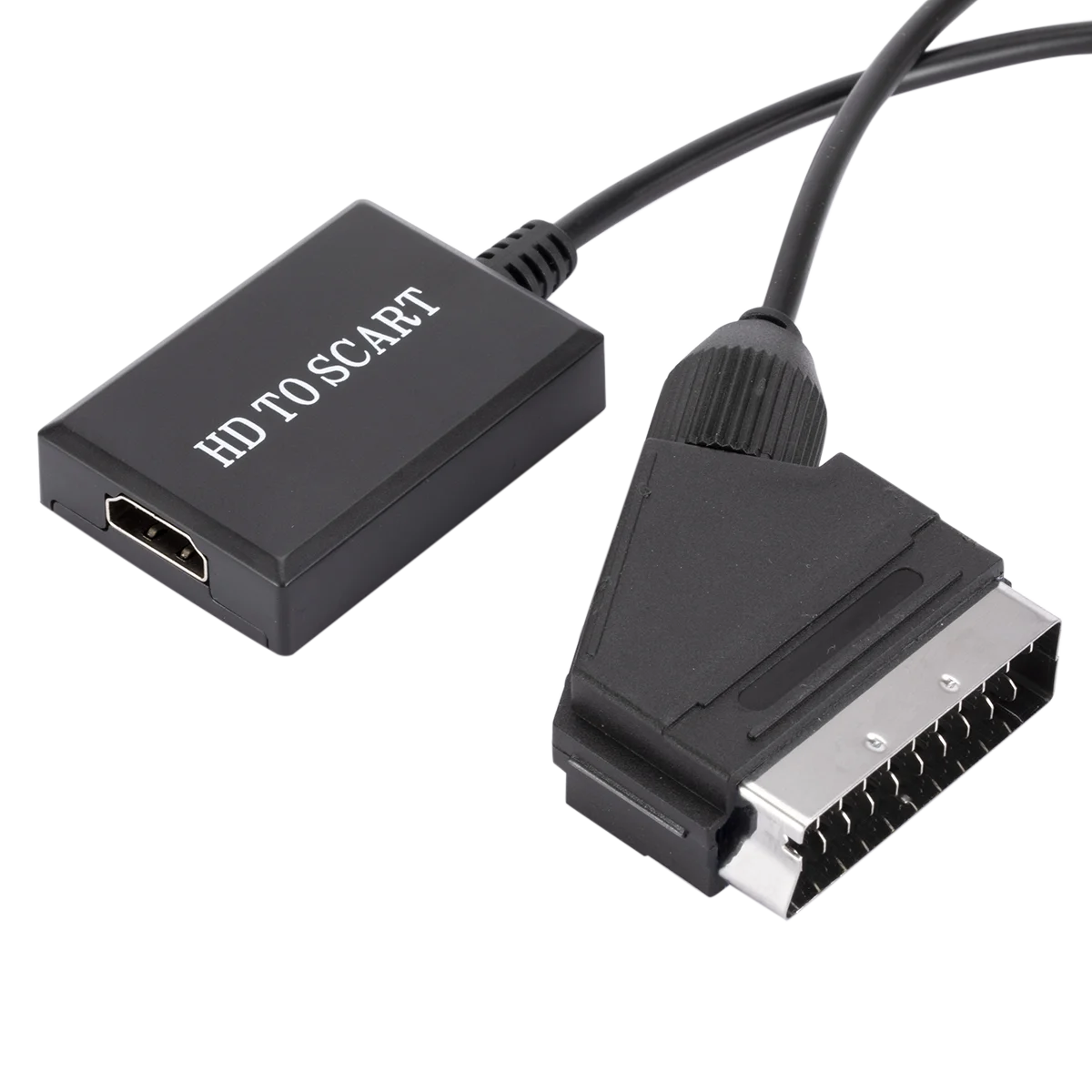 HDMI-Compatible to Scart Converter HDMI-Compatible Input to Scart Output Audio V