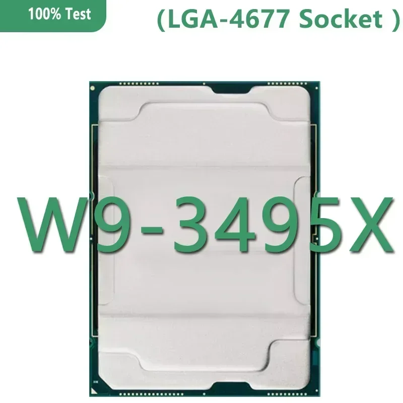 Xeon CPU W9-3495X 공식 CPU 105MB 1.9GHZ 56코어/112스레드 350W LGA4677 워크스테이션 보드 W790 칩셋 테스트