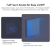 SONOFF T5 WiFi Smart Touch Wall Switch Full Touch Panel Replaceable Cover 2 Way Control Light Switch for Alexa Alice Google Home 2