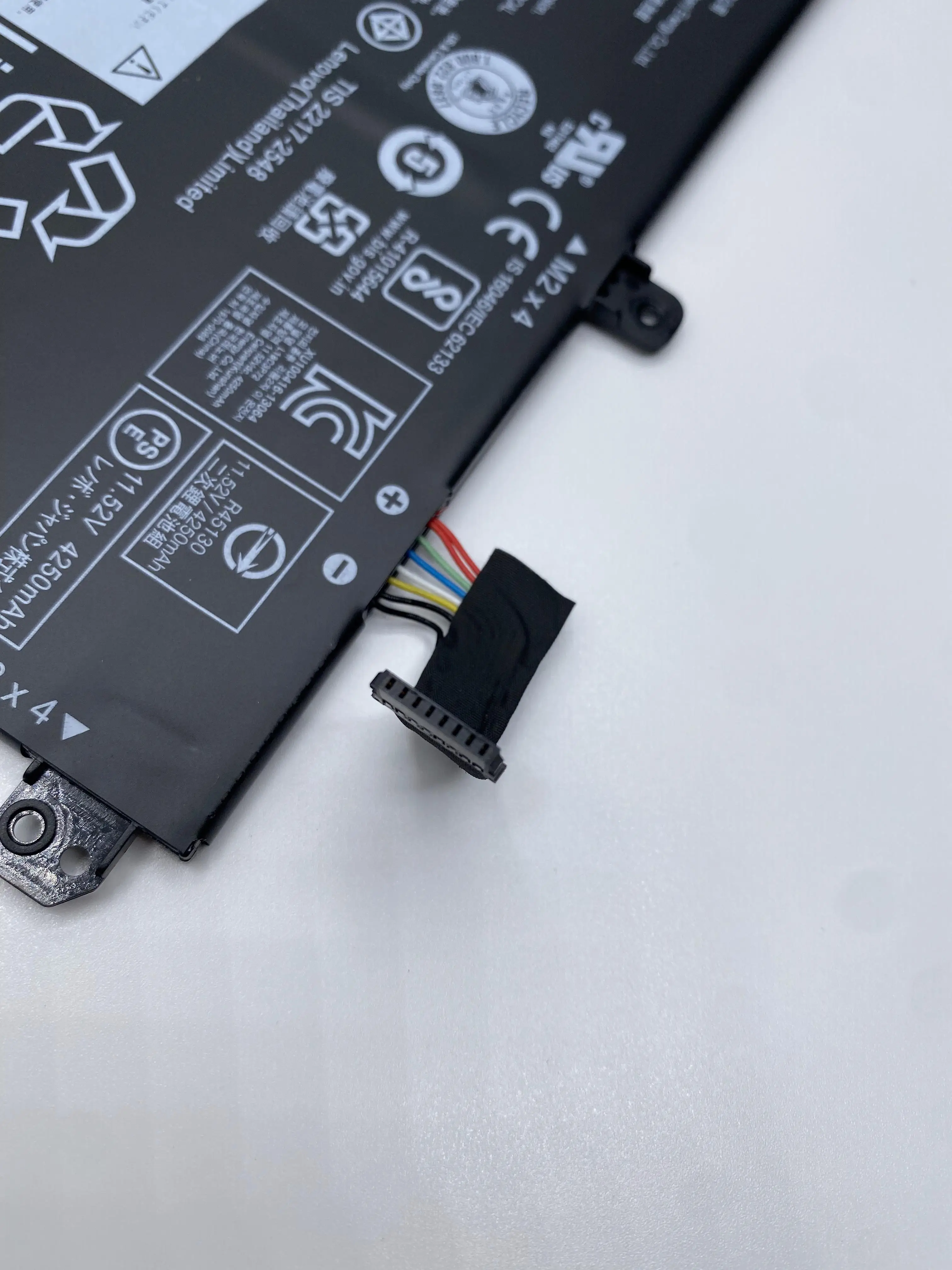 Bateria Original do Portátil para Lenovo Thinkpad Novo L18m3p73 L18l3p73 L18c3p72 L18m3p72 T490 T495 P43s 02dl007 Sb10t83122 5b10w13877 - Imagem 5