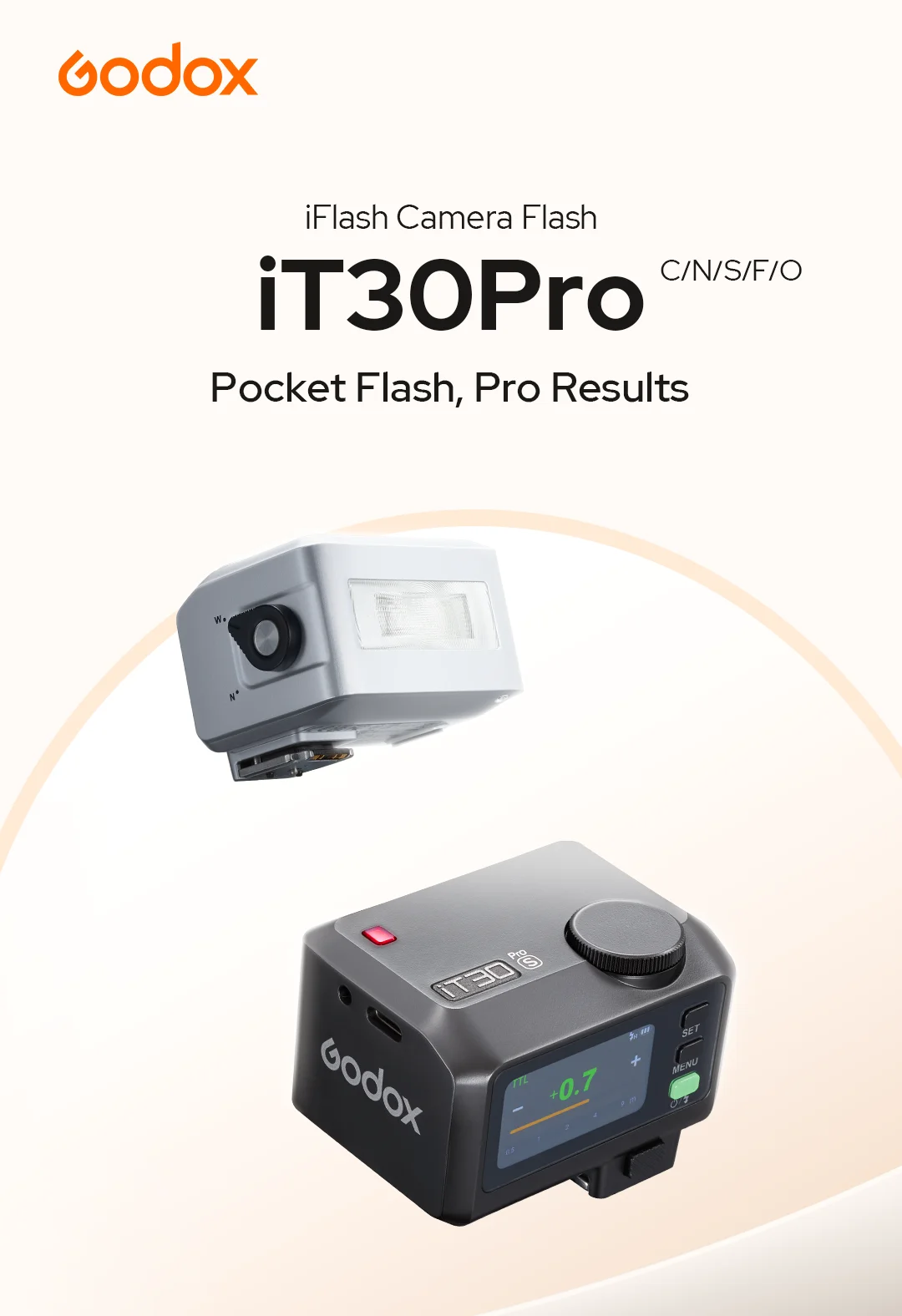 Rehausseur De Flash Godox TR-N TTL Pour Nikon | Monte Le Flash De 30mm | Réduit Les Ombres D'Objectif | Compatible IT20-N, IT22-N, IT30Pro-N