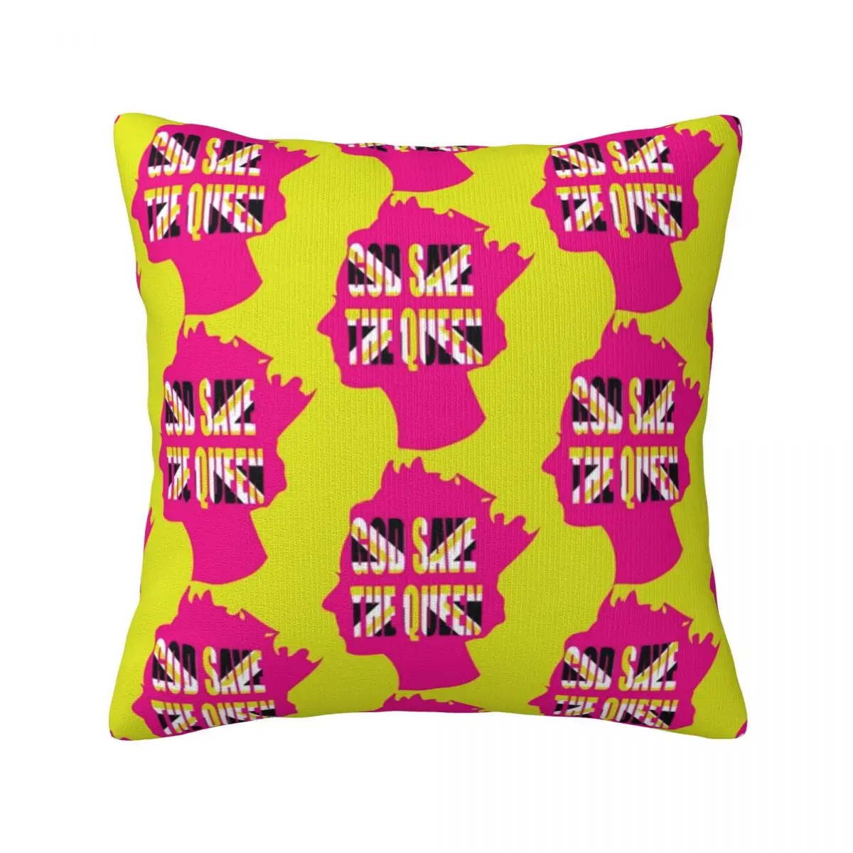 Federa Per Cuscino In Platino Jubilee God Save The Queen Elizabeth Moderna Federa In Poliestere Per Camera Da Letto Con Cerniera Estiva