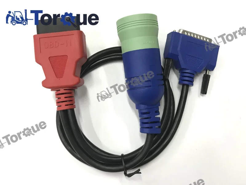 

OBD 16 pin to 9 Pin Cable for New Holland DPA5 Electronic Service Tools Agriculture Diagnostic Scanner