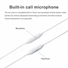 For Xiaomi Piston 3 / 4 Earphone Wired 3.5MM In-ear Sport Headphone Type-C with Mic Headset for Redmi Samsung Google Poco Phone 3