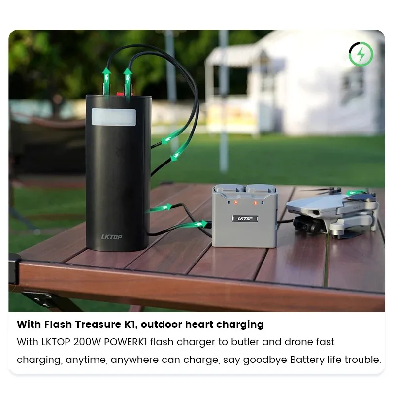 Chargeur Drone DJI Mini 4K/Mini 2/Mini 1 - Hub Batterie Rapide