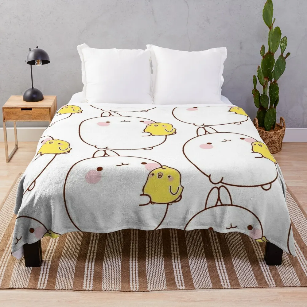 

Molang Throw Blanket Hair Blanket Blankets For Sofas