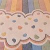 Rainbow Stripe Plush Queen Fitted Sheet Set, Luxury Super Soft Milk Velvet Sheets with 2 Pillowcases, Colorful Stripe Bed Cover 4