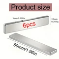 50x10x3mm-6pcs