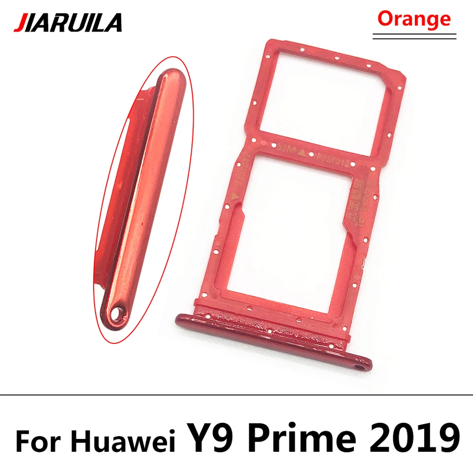 Kit Riparazione SIM Y6P Eonpam Vassoio Carta SIM Per (Oppo A52) Qualità Originale Porta Scheda SIM Ricambio Slot Scheda Memoria SD Con Pin Della Scheda SIM(Nero Pin Estrazione Scheda Sim