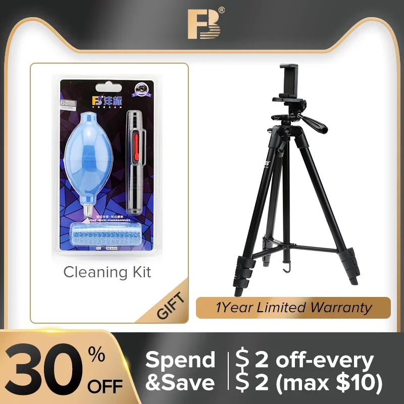 

FB 51.96 "Camera Tripod For Portable Aluminum Mobile Travel Tripod, Quick Plate Mount Panhead Canon Nikon DSLR Digital Camera