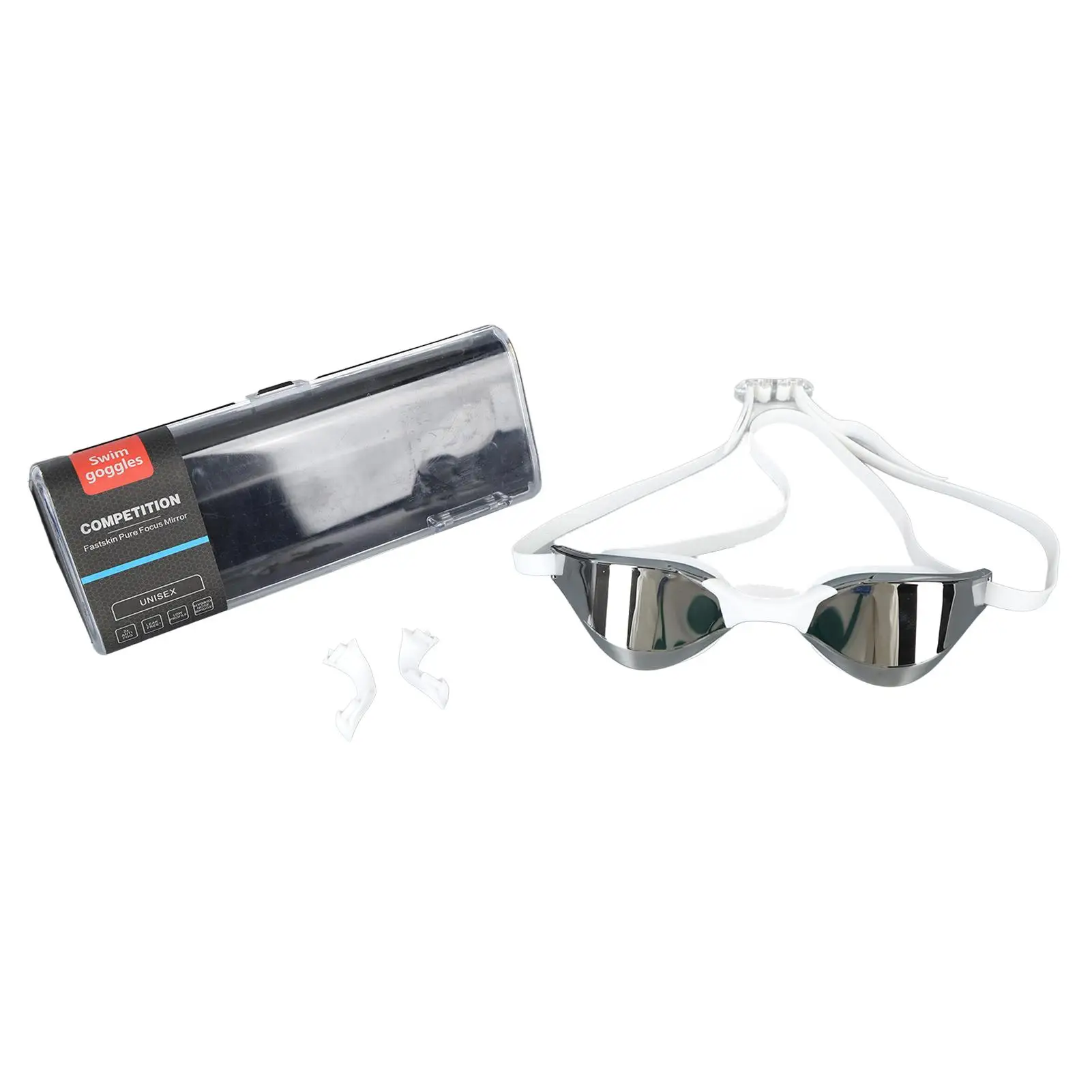 

Очки для плавания с цветным покрытием, поликарбонатные линзы для ежедневных тренировок