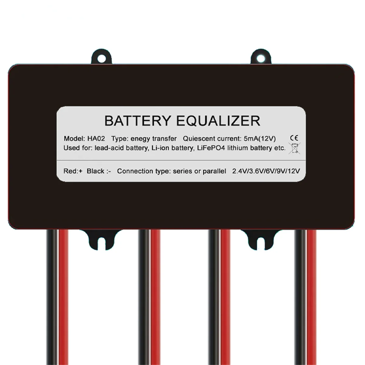 

Эквалайзер батареи HA02 без устройства для отображения параметров тока 10 А, стабилизатор активного напряжения, литий-ионный, литий-ионный, литий-железо-фосфатный, свинцово-кислотный аккумулятор