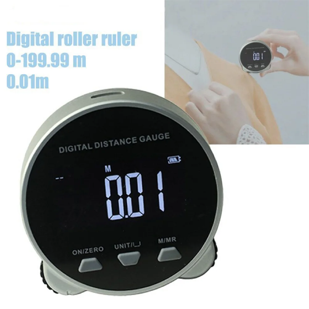 Electronic Tape Measure Digital Roller Ruler Rechargeable Electronic Distance Meter Portable High Accuracy Length Measuring tape measure,measuring tape,measuring ruler