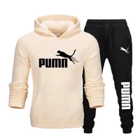 Nouveaux ensembles de vêtements de sport décontractés pour hommes, sweat-shirts à capuche et pantalons décontractés pour l'automne et l'hiver, jogging de plein air, mode sportive décontractée 4
