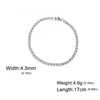 My Shape Bracelet en acier inoxydable pour hommes, bijoux de poignet, bijoux de couple, mode cubaine, Figaro, JOBoy, 3mm, 5mm, 7mm, 9mm de largeur