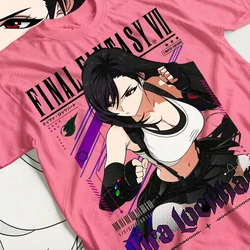 Summer 2026 Tifa Lockhart Graphic Tee - Oversized Cotton T - Shirt - S (3)