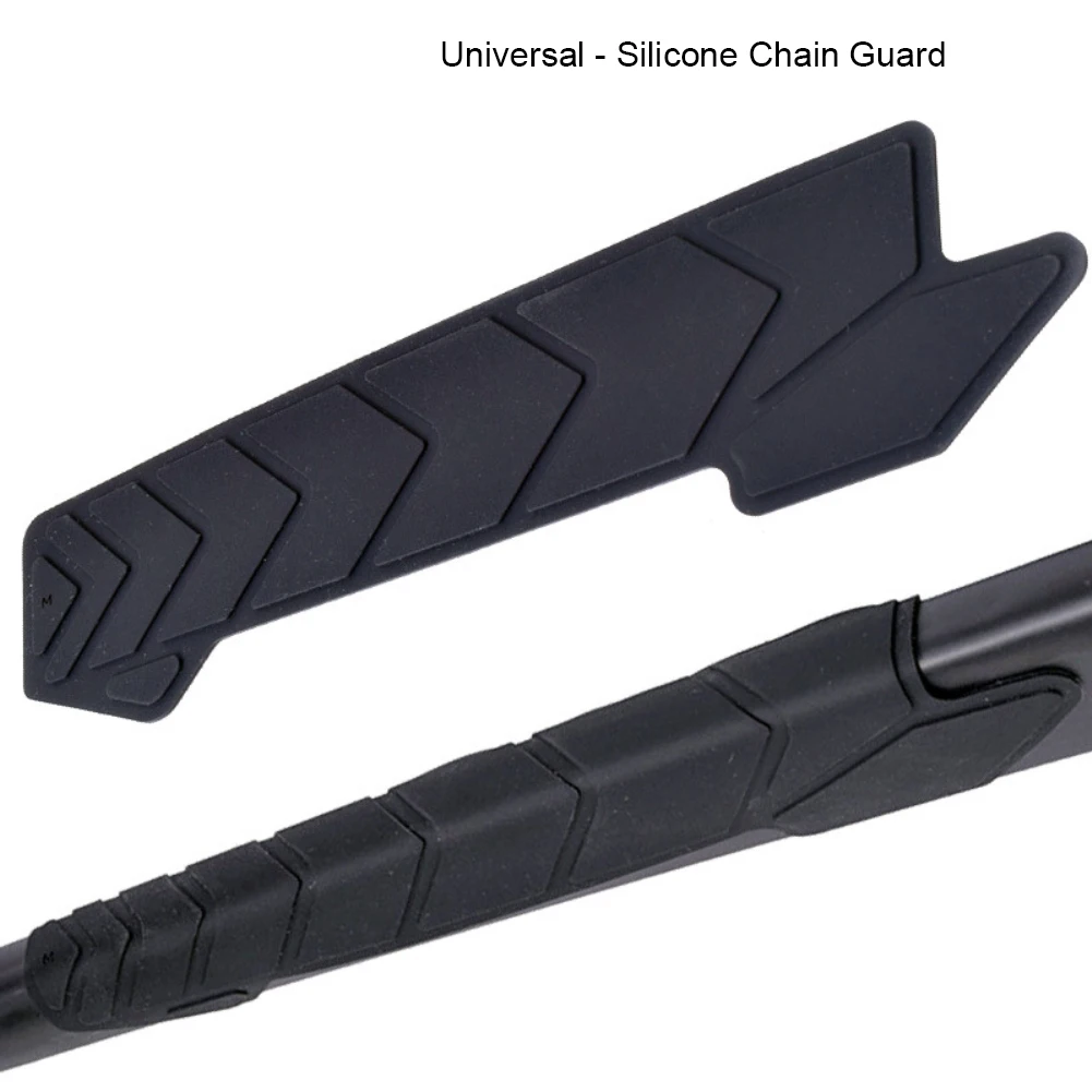 Silicone Chain Guard MTB Chain Posted Guards Road Bike Frame Scratch Resistant Protector BikeCare Guard Cover Protective Sticker bike chain protector