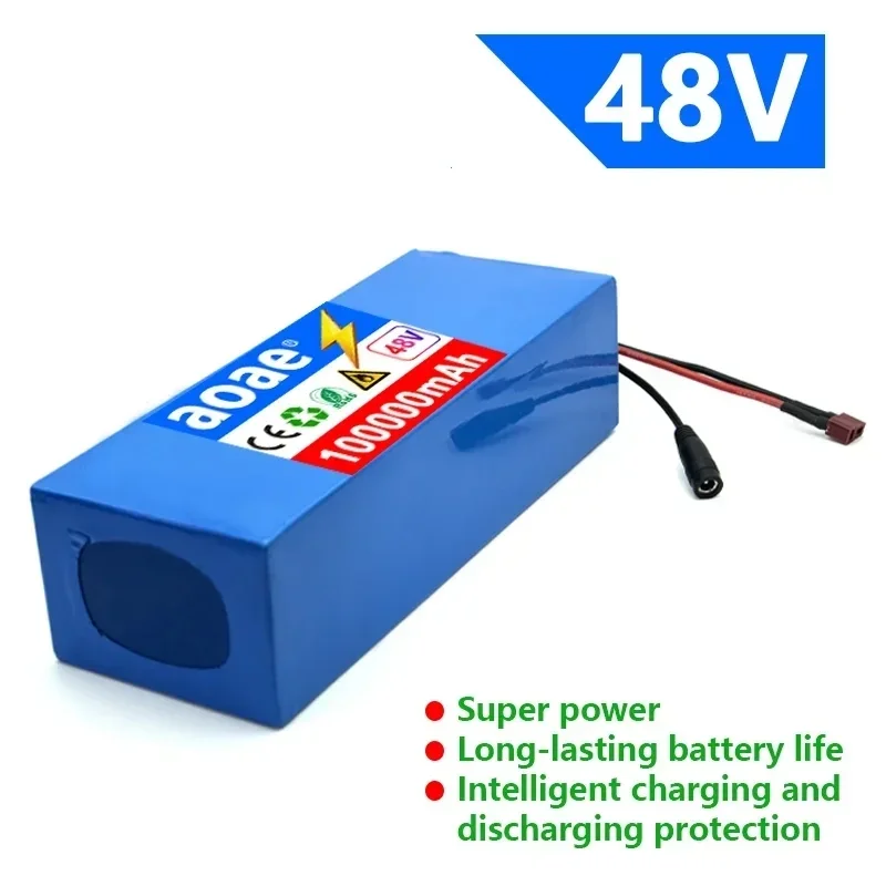 13S5P 48V 100Ah electric vehicle lithium battery pack suitable for electric scooter mountain bike 250-1000w