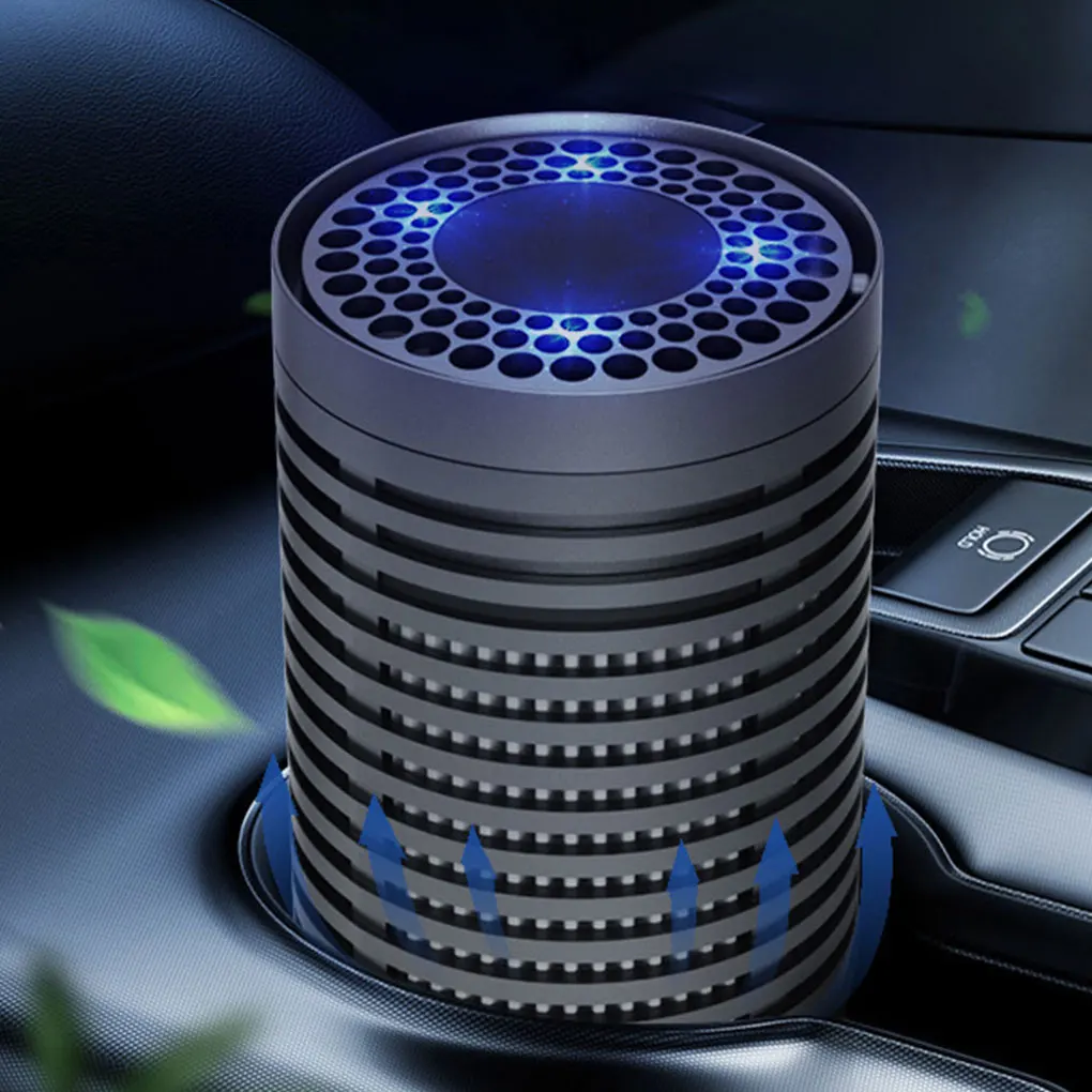 Air Purifier Portable Air Purifier Car Negative Ion Generator Remove Formaldehyde Deodorizer Smoke Washer Vehicle Air Cleaner Home Car