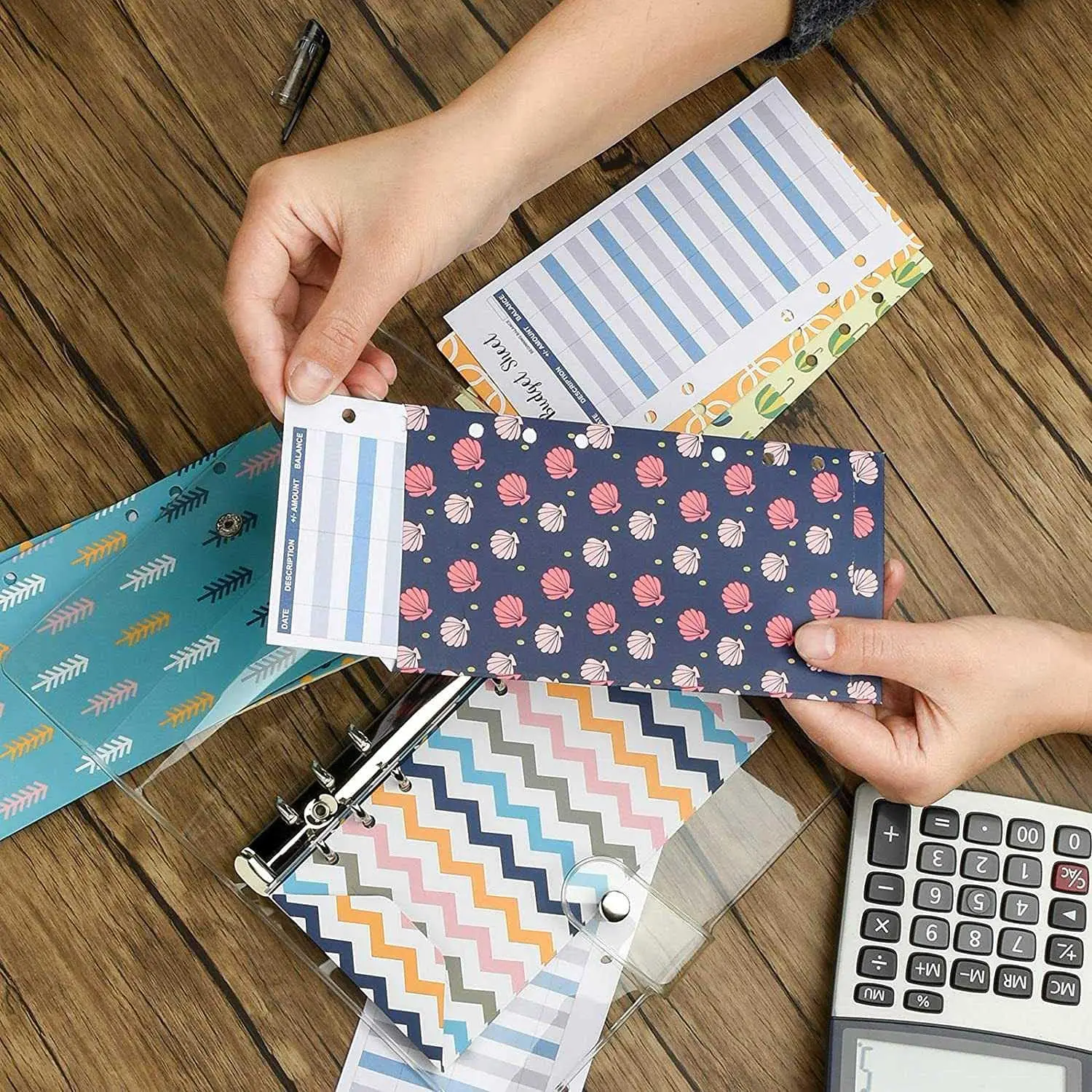 Рисунок 4 - Набор прозрачных блокнотов A6 с 12 конвертами