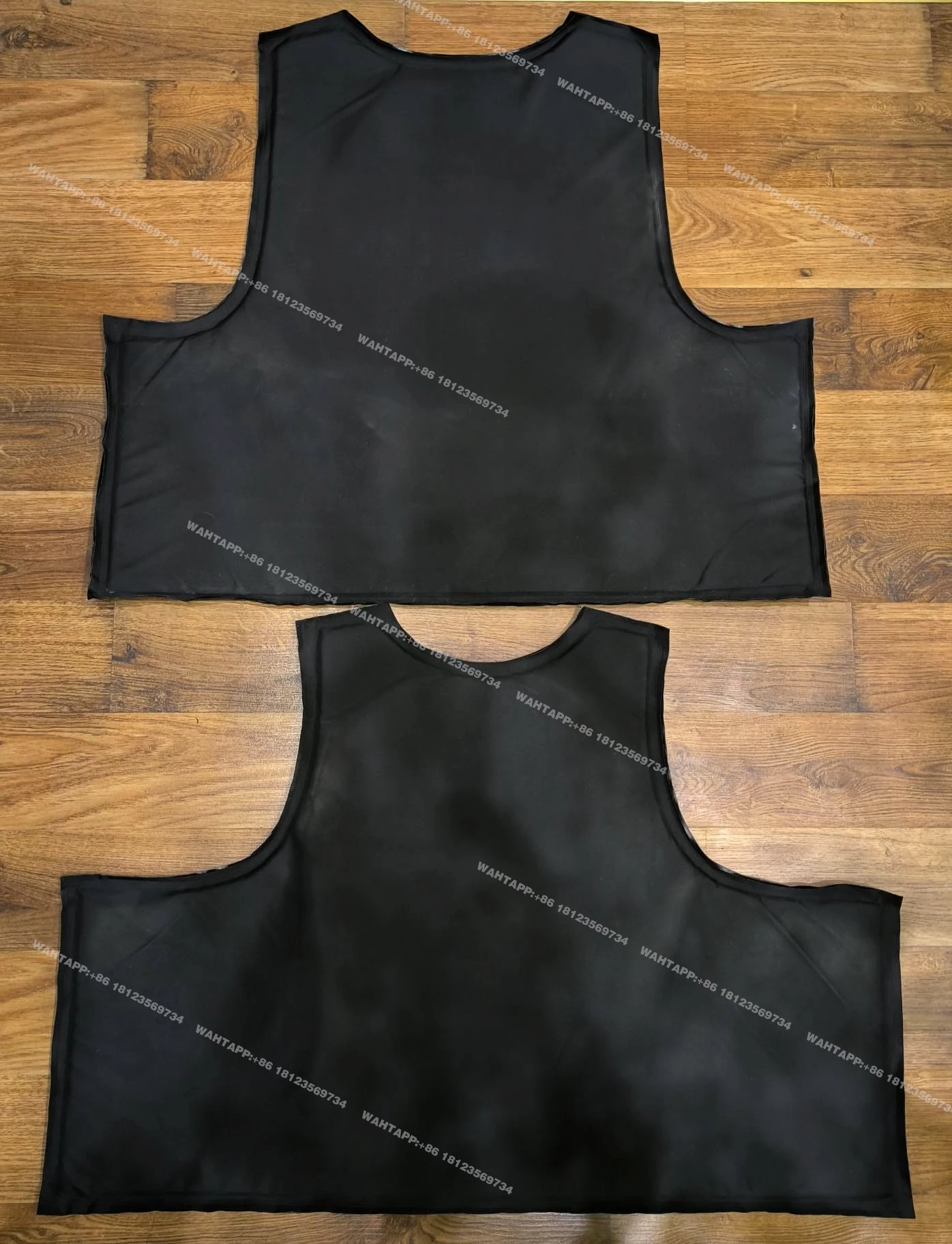 2 Pieces Front&Back custom XL Size BulletProof Plate NIJ IIIA 3A .44 PE Soft Ballistic Armour Inserts Tactical Panel For Vest 2