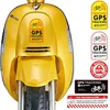 Gps Tracking Alarm Sticker Reflective Bicycle Warning Sticker Anti-Theft Decal for Motorcycle Scooter Car Warning Wholesale 6