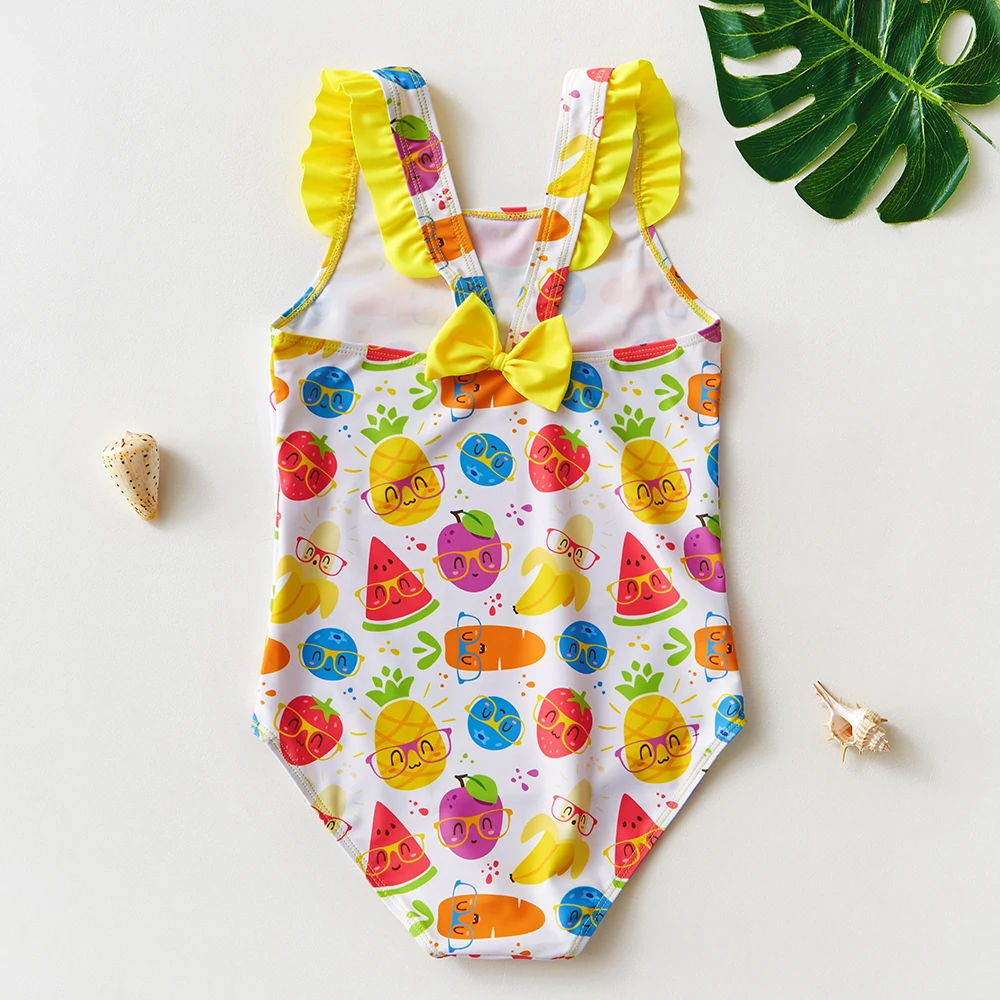 2-12Y Toddler Baby Girls swimwear one piece Leopard print Children Swimwear Swimming outfit Beachwear one piece swimsuit children swimsuit children swimsuits