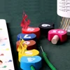 Montessori Wooden Math Toy Threading Caterpillar Develop Intelligence Learn Counting Mathematics Teaching Aids Kids Wooden Toy 4