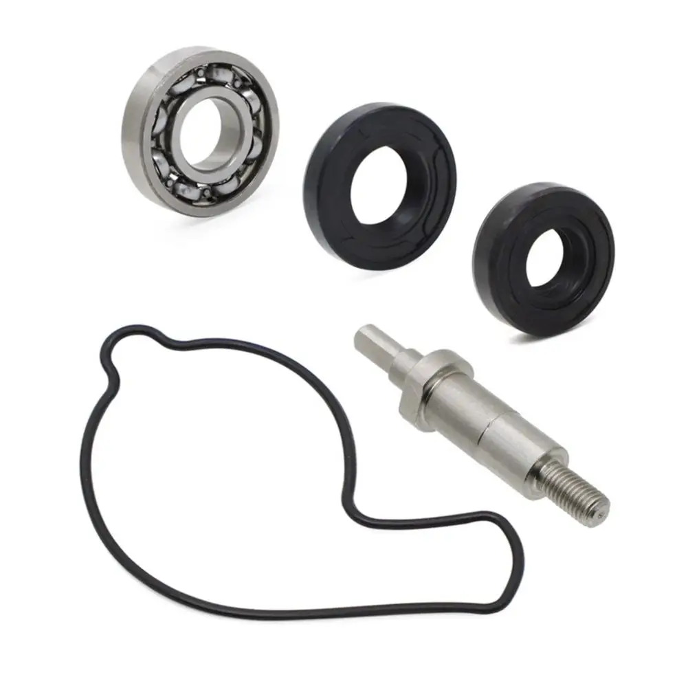 Water Pump Impeller Shaft Seal Bearing Gasket Kits For HONDA CRF450R CRF450 R CRF 450 R 2002-2008 Complements Hot Rods cooling water pump