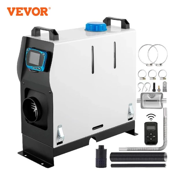 VEVOR Car Heater Diesel Air Heater 5/8KW 12V Diesel Heater With LCD Switch  Silencer for Car Truck Boat RV Parking Diesel TOOLS - AliExpress