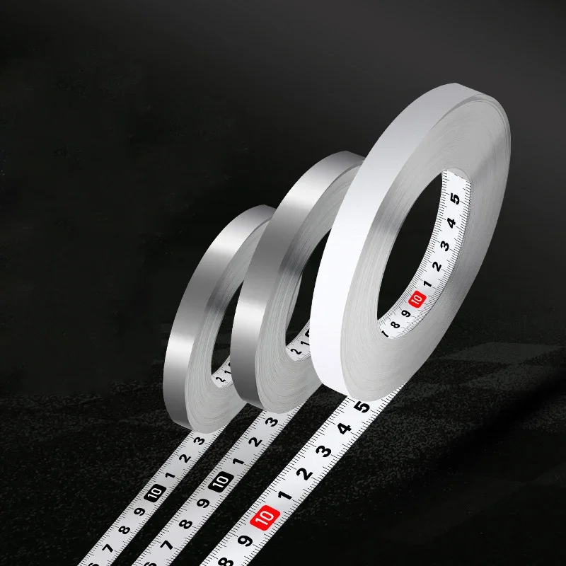 Self-Adhesive Measuring Tape Stainless Steel Workbench Ruler Adhesive Backed Tape Measure Metric Scale Rust-Proof Durable Ruler For Tape Measure