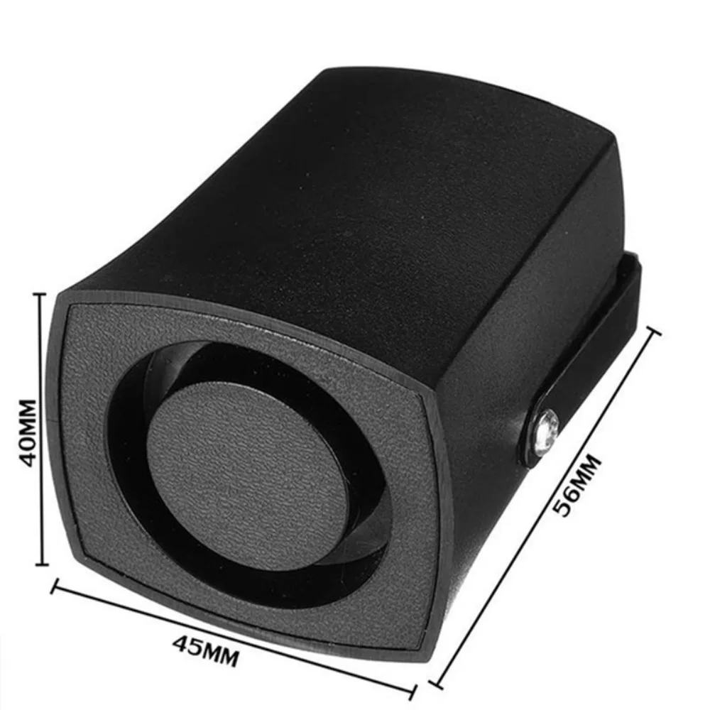 일반 차량용 화재 경보 스피커, 6 톤 자동차 경보 사운드 링 알람 스피커, 순환 재생 시끄러운 소리 사이렌 스피커, 12-24V