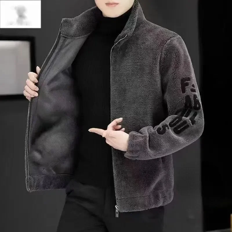 Chaqueta Harrington De Ante De Piel De Cabra Marrón Para Hombre / Chaqueta Bomber Hecha A Mano - México