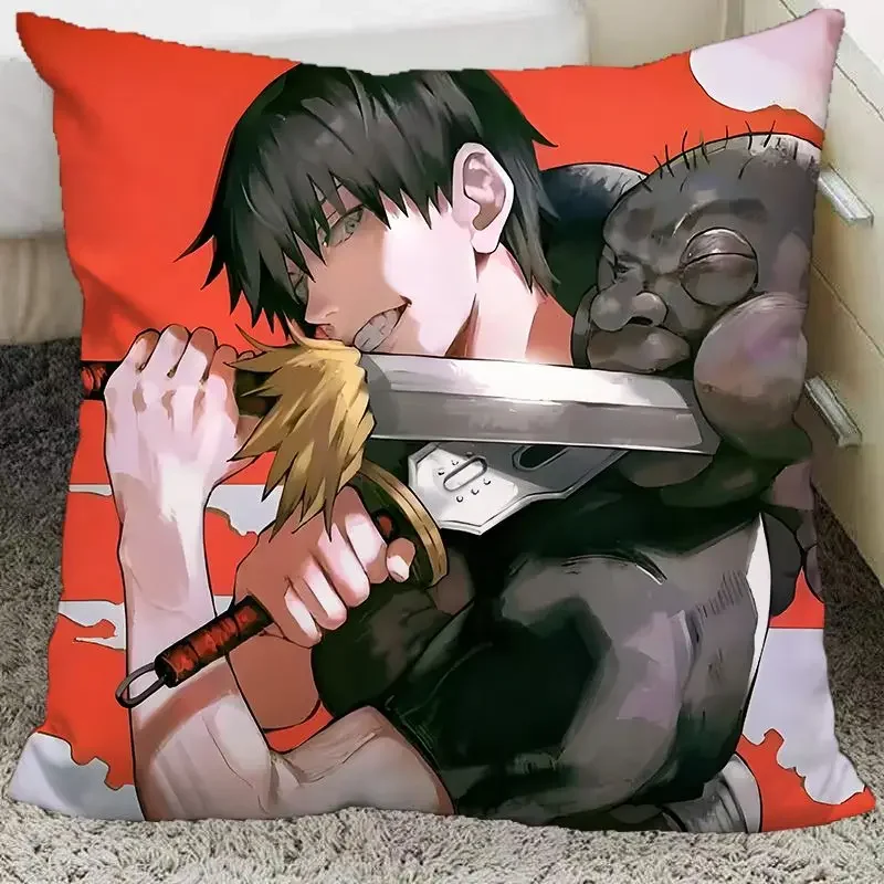 Anime Jujutsu Kaisen Toji Fushiguro Pillow and Pillowcase Double Sided Pattern Throw Pillows 40x40cm 6
