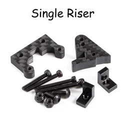 Carbon Fibre Rear Link Riser for Enhanced Performance and Stability (Single Riser)