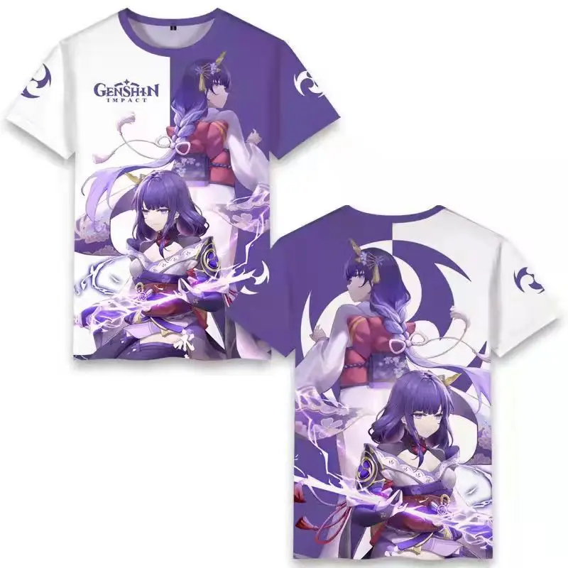 Tshirts jogo genshin impacto nahida anime 3d impressão crianças tshirt moda  desenhos animados casuais camiseta meninos meninas roupas infantis topos -  AliExpress