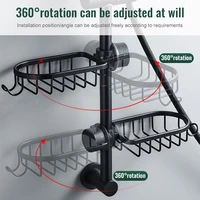 Bathroom Faucet Storage Rack Shower Rack Bathroom Organization Shower Basket Soap Holder Shower Accessories Bathroom Shelves 2