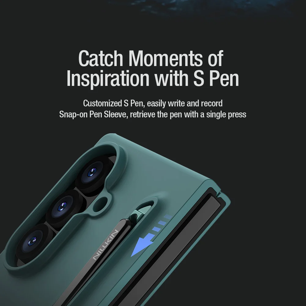 Silky Soft Touch Silicone Case with Custom S-Pen Holder