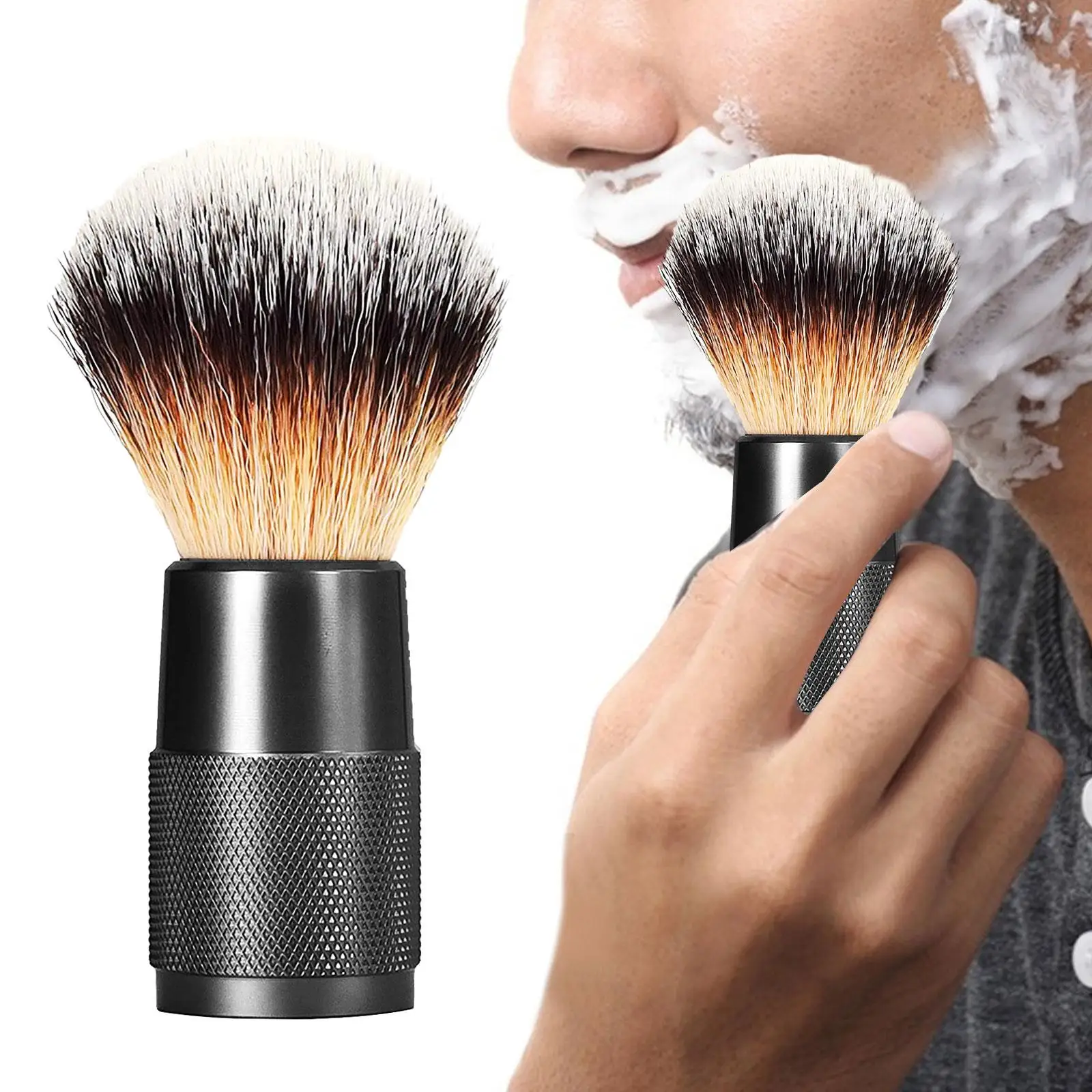 Beard Shaving Brush Soap Brush Birthday Gift Lightweight Professional Shaving Accessory Easy Foaming Mens Shaving Cream Brush 
