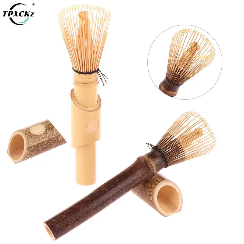 

Tea Whisk Ceremony Bamboo Matcha Practical Powder Whisk Coffee Green Tea Brush Chasen Tool Grinder Brushes Tea Tools