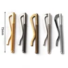 1Pc Metal Bifold Money Clip Bar Wallet Replace Parts Spring Clamp Cash Cheque Holder  For Pocket 75mm/3 inch 6