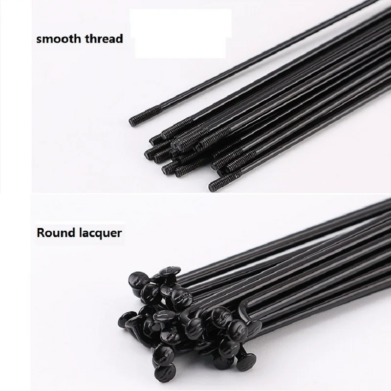 Bicycle Spokes 26/27.5/29 inch Stainless Steel Bicycle Parts with Matching Spoke Caps