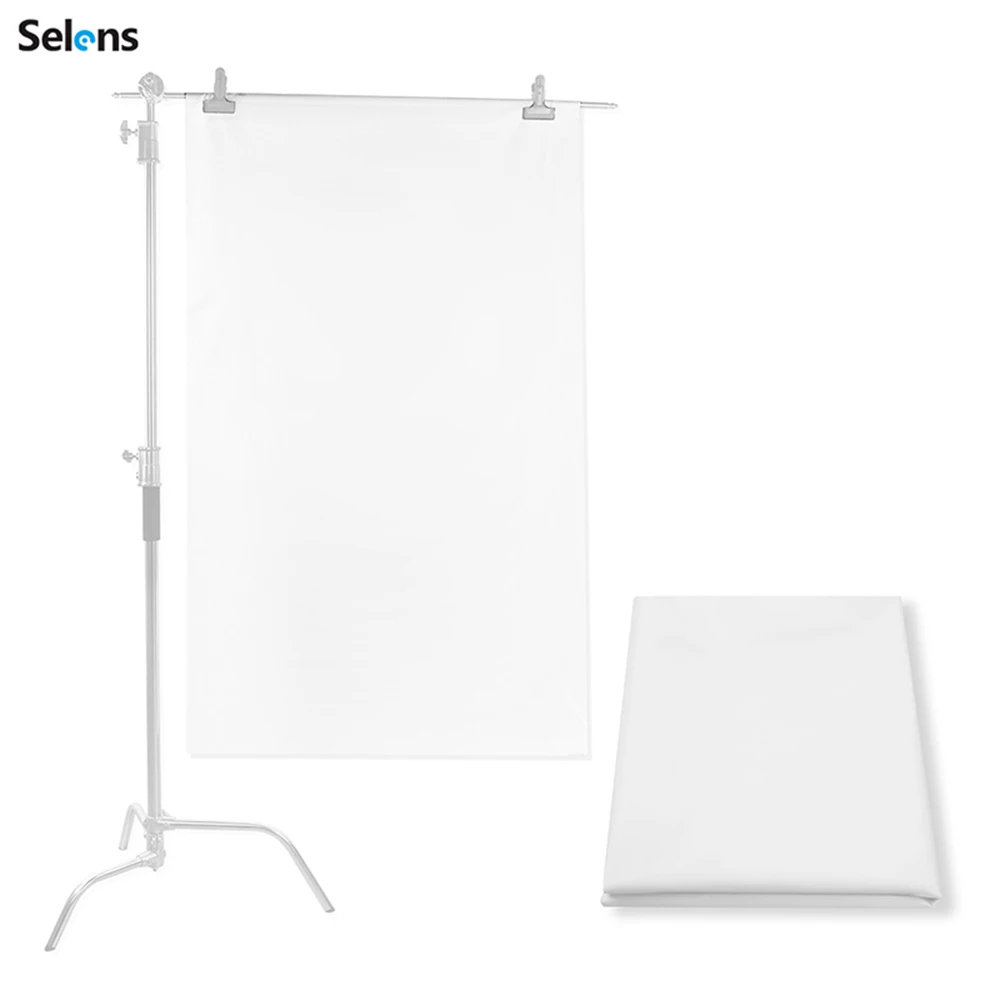 Selens Diffusion Fabric Nylon Silk Seamless Diffuser Cloth Light Soft Cloth Photo Studio Kits Photography Accessories