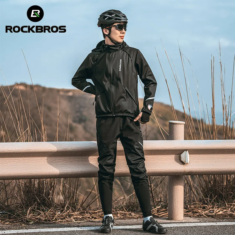 Cycling Bib Pants Winter Bicycle Pants Windproof Keep Warmer Reflective Unisex Sports MTB Road