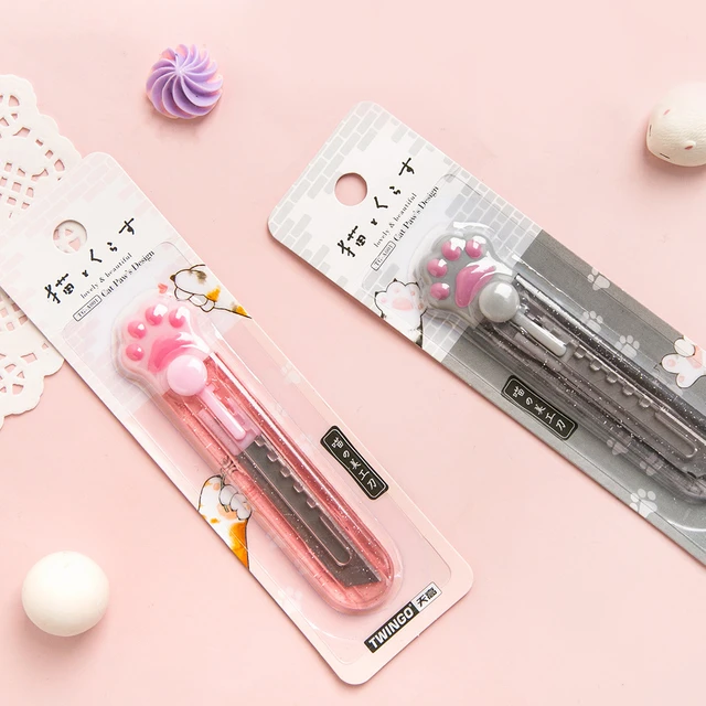 1pc Kawaii Art Cutter Utility Knife Student Art Supplies Mini Cute Cutter  Knife Diy Tools Creative Stationery School Supplies - Utility Knife -  AliExpress