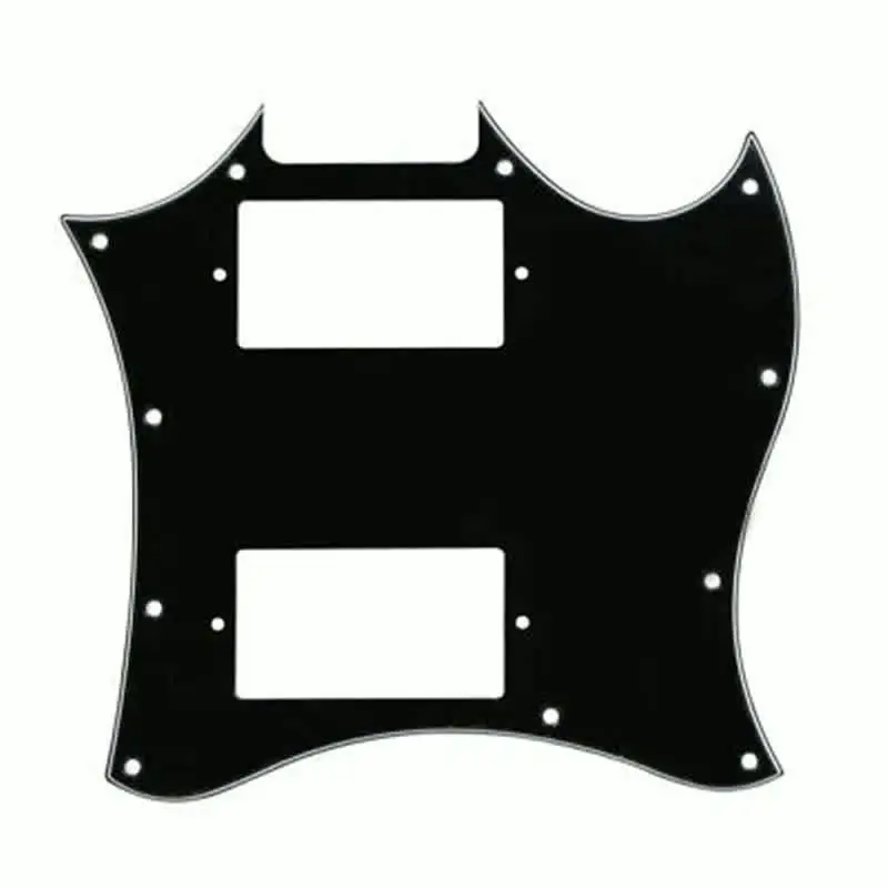 Protezione Chitarra LP Pickguard Per Chitarra Les Paul Nero 3 Strati - Piastra Anti-graffio Con Staffa Cromata, Montaggio Facile Lies Of P Ps4